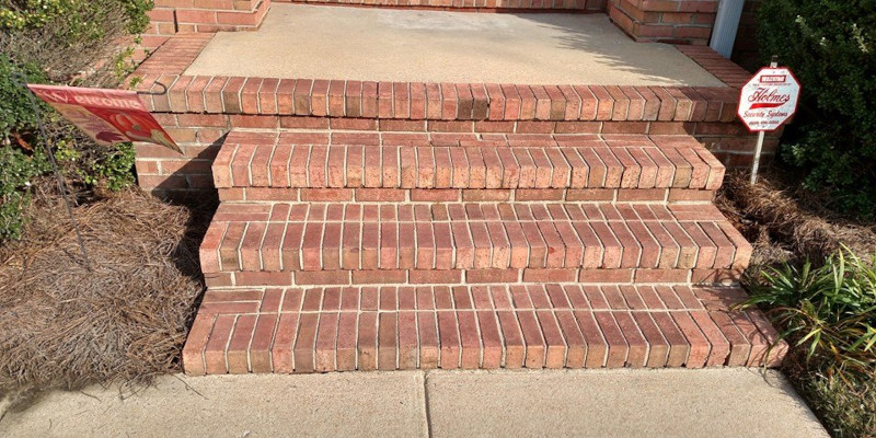 Brick Washing in Fayetteville, North Carolina
